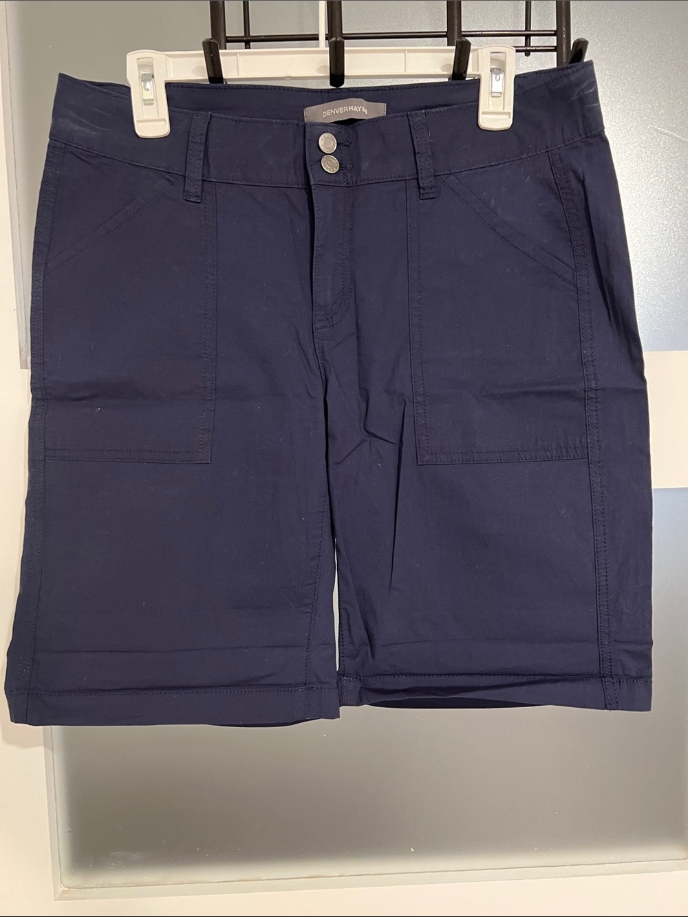(Bundle for 2) Denver Hayes Women’s Navy & Cream Shorts
